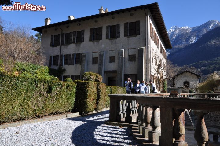 Immagine Il Palazzo di Piuro, della famiglia Vertemate Franchi e il suo giardino a Chiavenna (Lombardia)