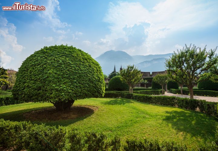 Immagine Un particolare del giardino del Castello del Buonconsiglio di Trento - © inarts / Shutterstock.com
