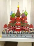 San Basilio, la cattedrale di Mosca, costruita con i Lego in bella mostra al Muzeum Lega di Praga