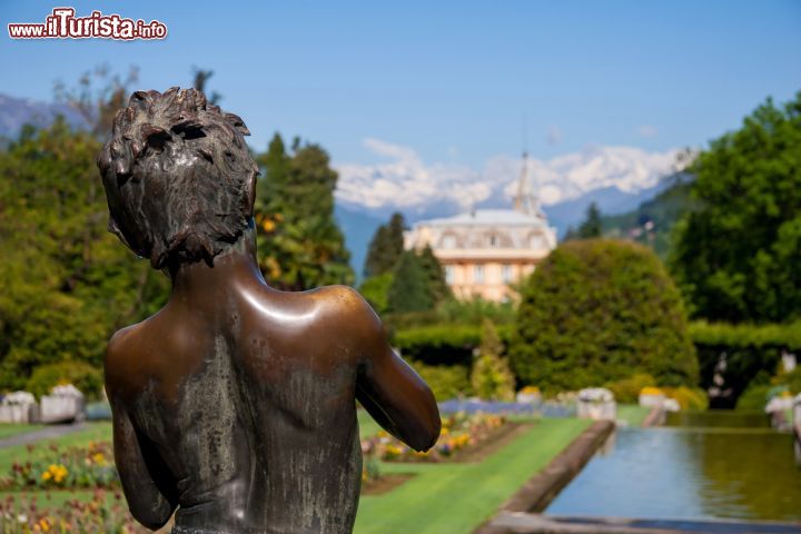 Immagine Un dettaglio del grande parco dei giardini di Villa Taranto a Verbania - © elitravo / Shutterstock.com