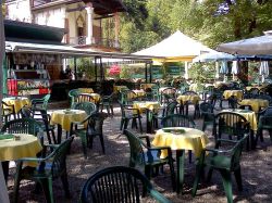 Il bar dei giardini di Villa Taranto comune di Verbania - © www.villataranto.it