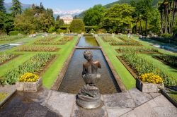 La vista panoramica sui Giardini di Villa Taranto, splendido parco con orto botanico sul Lago Maggiore nel comune di Verbania - © elitravo / Shutterstock.com 