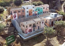 I murales di Orgosolo riprodtti a Sardegna in Miniatura di Tuili