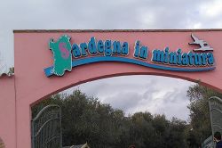 Ingresso al parco tematico di Sardegna in miniatura