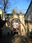 Ingresso al museo Giordano Ferrari, il Castello dei Burattini di Parma