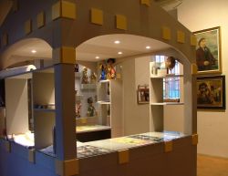 Sala espositiva all'interno del Museo ...