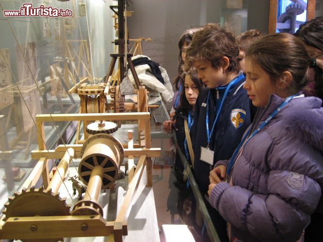 Immagine Museo Leonardiano, i bambini in visita