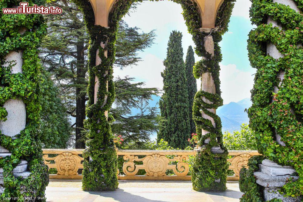 Immagine La Loggia di Villa Balbianello dove furono girate alcune scene di Star Wars (l'attacco dei cloni) sul Lago di Como - © iryna1 / Shutterstock.com