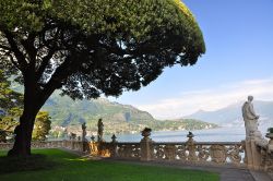 Il giardino di VIlla del Balbianello in Lombardia, sul Lago di Como