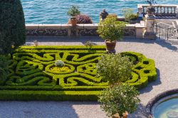 Uno scorcio del giardino all'italiana sull'Isola Bella, prezzo il Palazzo Borromeo - © elitravo / Shutterstock.com 