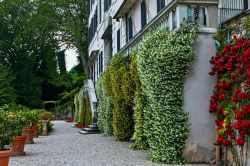 Un'immagine esterna di Villa Carlotta, sul lago di Como. La villa risale al XVII secolo, quando fu costruita per volere del marchese Giorgio Clerici - foto © www.villacarlotta.it