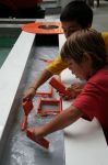 Laboratorio con giochi d'acqua a Explora ...