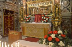 Il Reliquario di San Fortunato si trova all'interno della Parrochiale di Camogli, la Basilica di Santa Maria Assunta in Liguria - © Samuele Pasquino