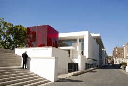 Esterno dell'edificio che contiene il museo dell'Ara Pacis a Roma - © Ackab Photography / Shutterstock.com