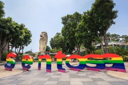 Il Sentosa Merlion park (Singapore) - © Noppasin / Shutterstock.com 