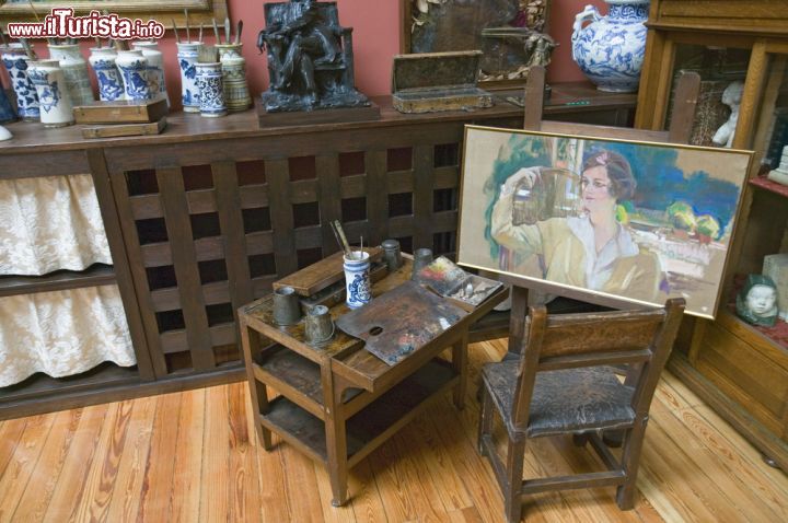 Immagine L'atelier di Joaquin Sorolla nella casa museo di Madrid, in Spagna - © Joseph Sohm / Shutterstock.com