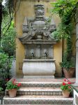 Una fontana del giardino del Museo Joaquin Sorolla ...