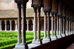 Le colonne del chiostro del Couvent des Jacobins di Tolosa (Toulouse). L'architetto Prosper Mérimée ne curò la ristrutturazione all'inizio del XX secolo.