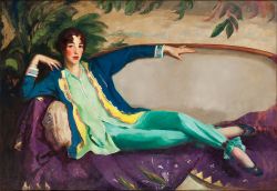 Gertrude Vanderbilt, l'opera di Robert Henri  al Whitney Museum di New York City - © Google Art Project