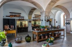 La sala da cucina del Palacio Nacional da Pena ...