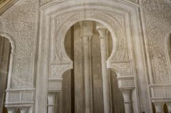 Un dipinto all'interno del Palacio Nacional da Pena a Sintra, Portogallo.