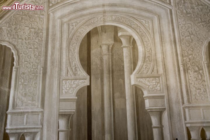 Immagine Un dipinto all'interno del Palacio Nacional da Pena a Sintra, Portogallo.