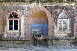 Uno scorcio del parco della Quinta da Regaleira a Sintra in Portogallo