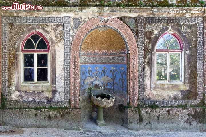 Immagine Uno scorcio del parco della Quinta da Regaleira a Sintra in Portogallo