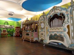 La Sala Parco Divertimenti presso il Museo della Giostra di Bergantino, in Veneto