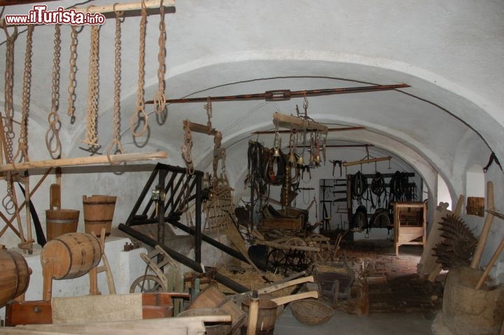 Dentro al museo di Holasovice