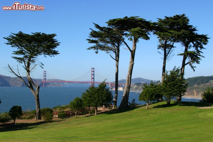 Immagine Il campo da Golf che fa parte del parco del presidio di San Francisco