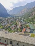 Il panorama che si gode dal Forte di Bard sulla valle della Dora Baltea