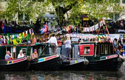 Canalway Cavalcade l'evento di primavera a Little Venice, Londra - © Elena Dijour / Shutterstock.com 