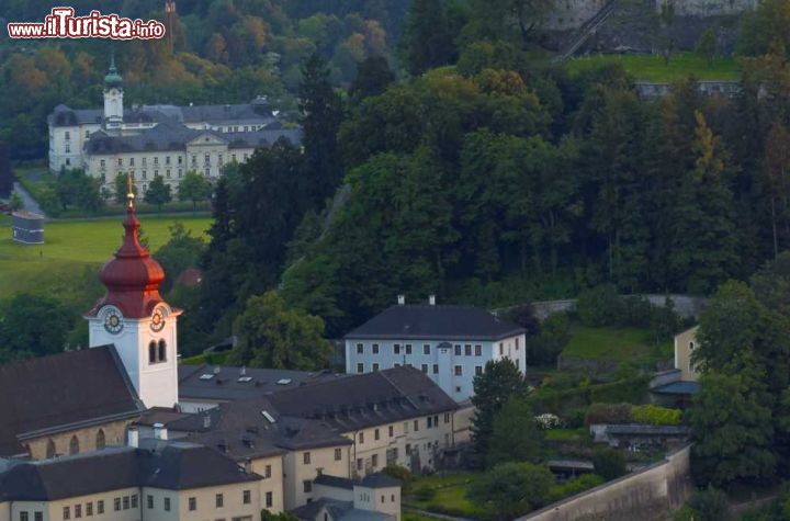 Immagine Il complesso della chiesa benedettina di Nonnberg, a Salisburgo