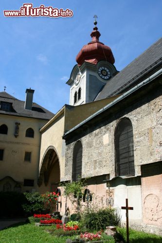Immagine Uno scorcio della chiesa benedettina l'Abbazia di Nonnberg si trova a sud del centro di Salisburgo