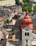 Il campanile della chiesa di Nonnberg, Salisburgo- © 46266214 / Shutterstock.com