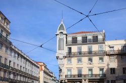 Edifici caratteristici nel quartiere di Chiado ...