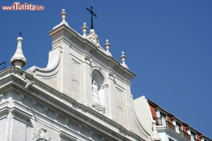 Immagine Un particolare della chiesa di Loreto nel quartiere Chiado di Lisbona