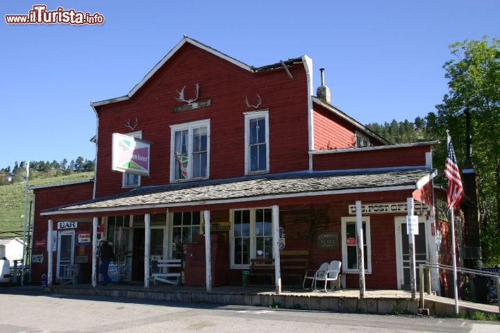 Aladdin General Store, un negozio del 1890 nel nord-est del Wyoming non lontano da Devils Tower. Credit: Wyoming Travel & Tourism