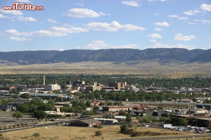 La città di Casper nel Wyoming centrale. Credit: Wyoming Travel & Tourism