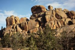 Vedauwoo, l'affioramento di rocce granitiche ...