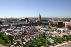 Il Free Pancake Breakfast a Cheyenne in Wyoming. Credit: ...