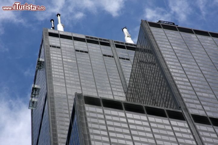 Immagine The Ledge i tre balconi in vetro dello Skydeck in cima alla Willis Tower di Chicago