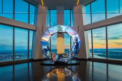 Il City Pulse consente di capire meglio il panorama che si sta ammirando dal One World Observatory
