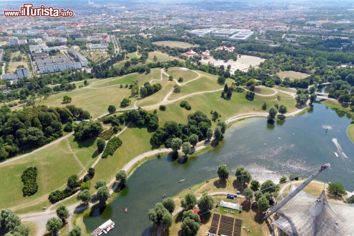 Immagine La magnifica vista dell'Olympiapark dalla torre della televisione