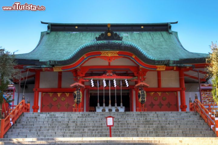 Immagine Hanazono Jinga Shrine il santuario del quartiere Shinjuku a Tokyo