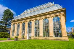 La Palm House, il magnifico edificio vittoriano, simbolo del Royal Botanic Garden di Edimburgo in Scozia