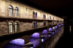 I giochi di luce serali del Barrage Vauban a Strasburgo