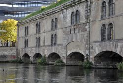 La diga militare del Barrage Vauban si trova sul fiume Ill a Strasburgo