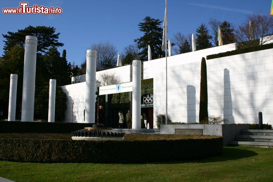 Immagine Musee olympique, ingresso del celebre museo di Losanna